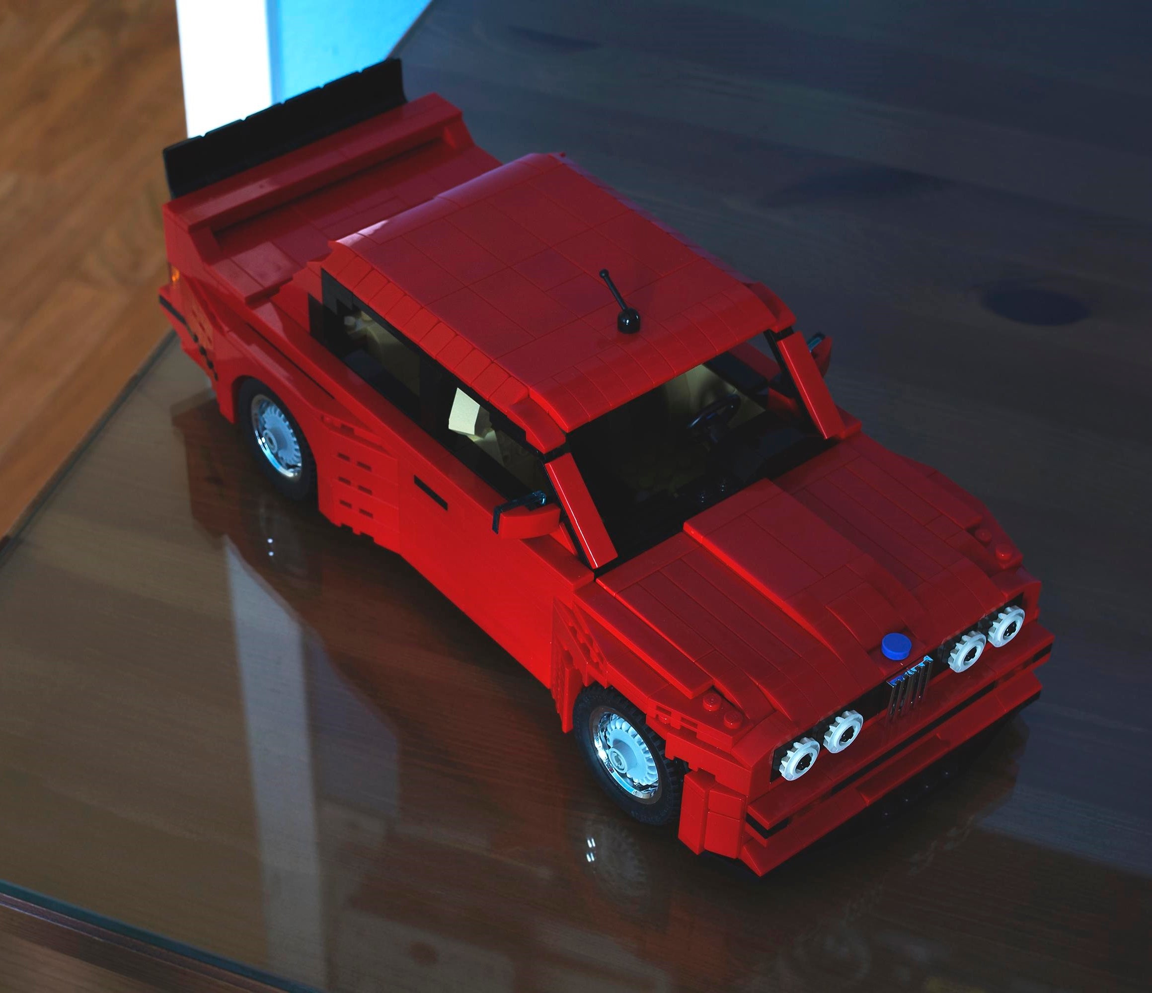 BMW E30 M3 ~800 pcs - Authentic LEGO Parts Build Kit