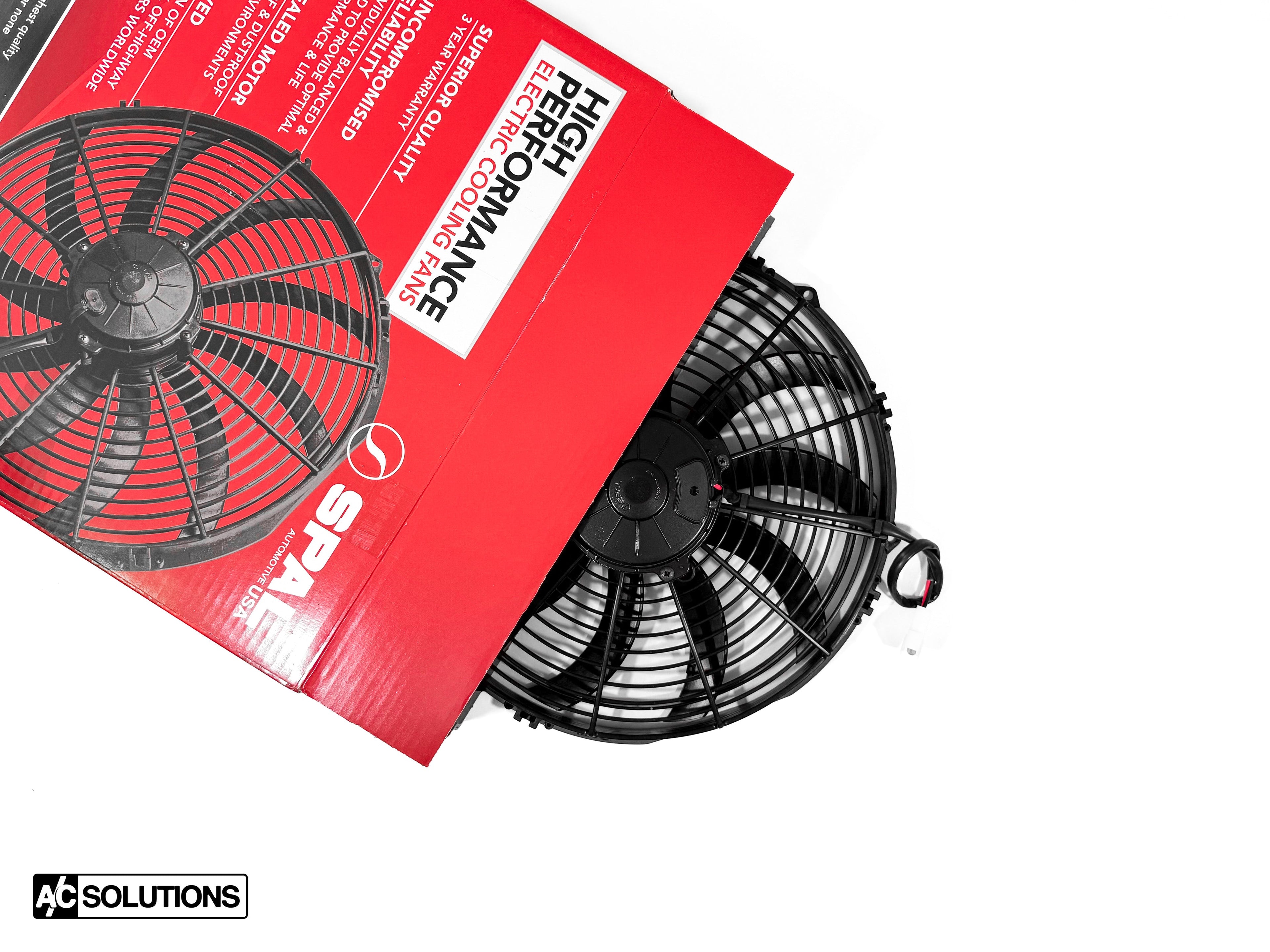 SPAL 13" Auxiliary Pusher Fan (curved blade)