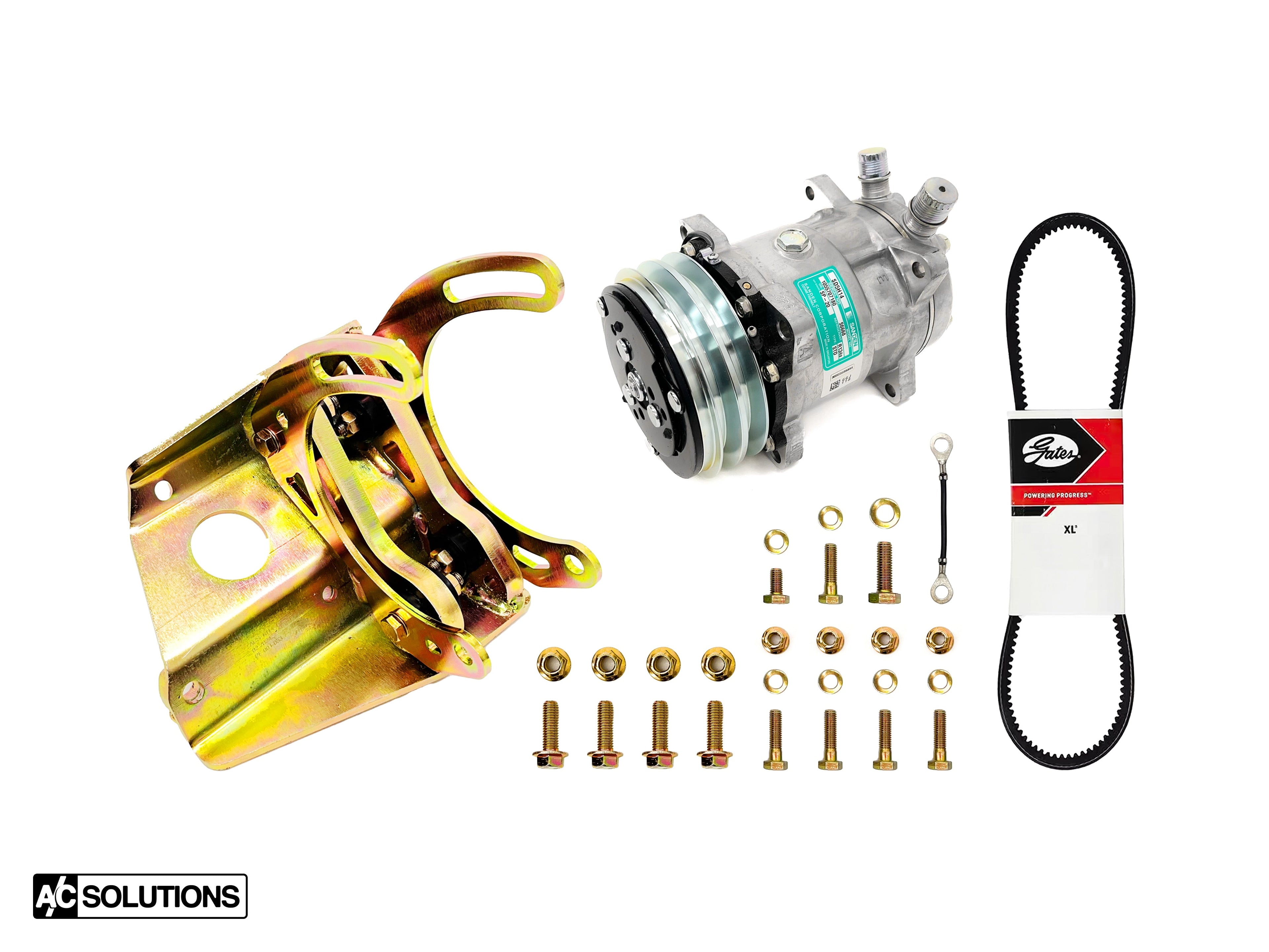 A/C Solutions BMW S14/M10 Sanden Compressor Kit (E30 M3, 320is, 318i)