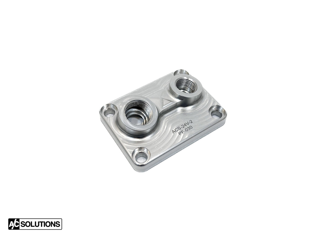 A/C Solutions BMW 24v Swap Denso Compressor Manifold