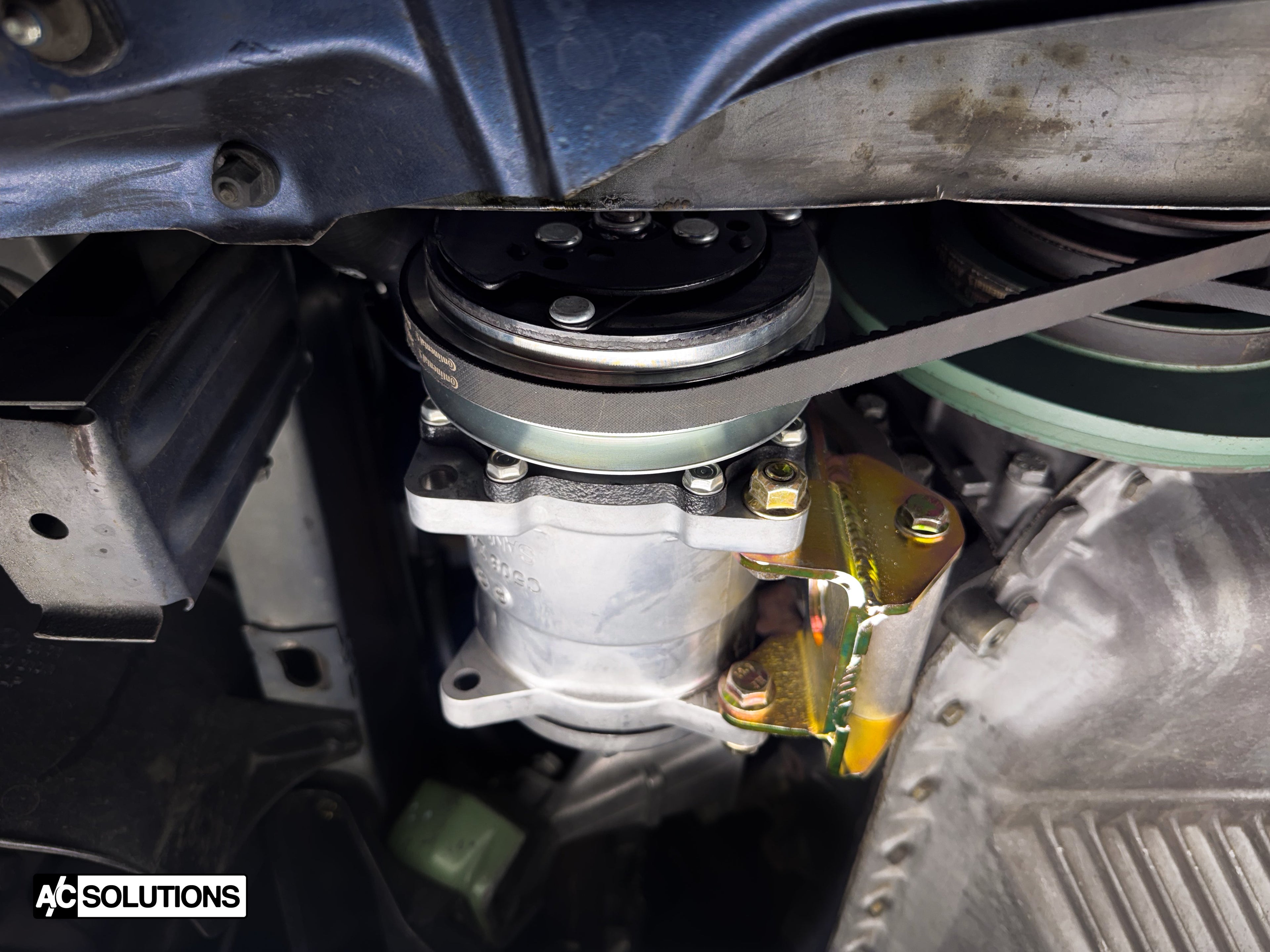 A/C Solutions BMW M20 M30 S38 Sanden Compressor Bracket (E30, E28, E24, etc.)