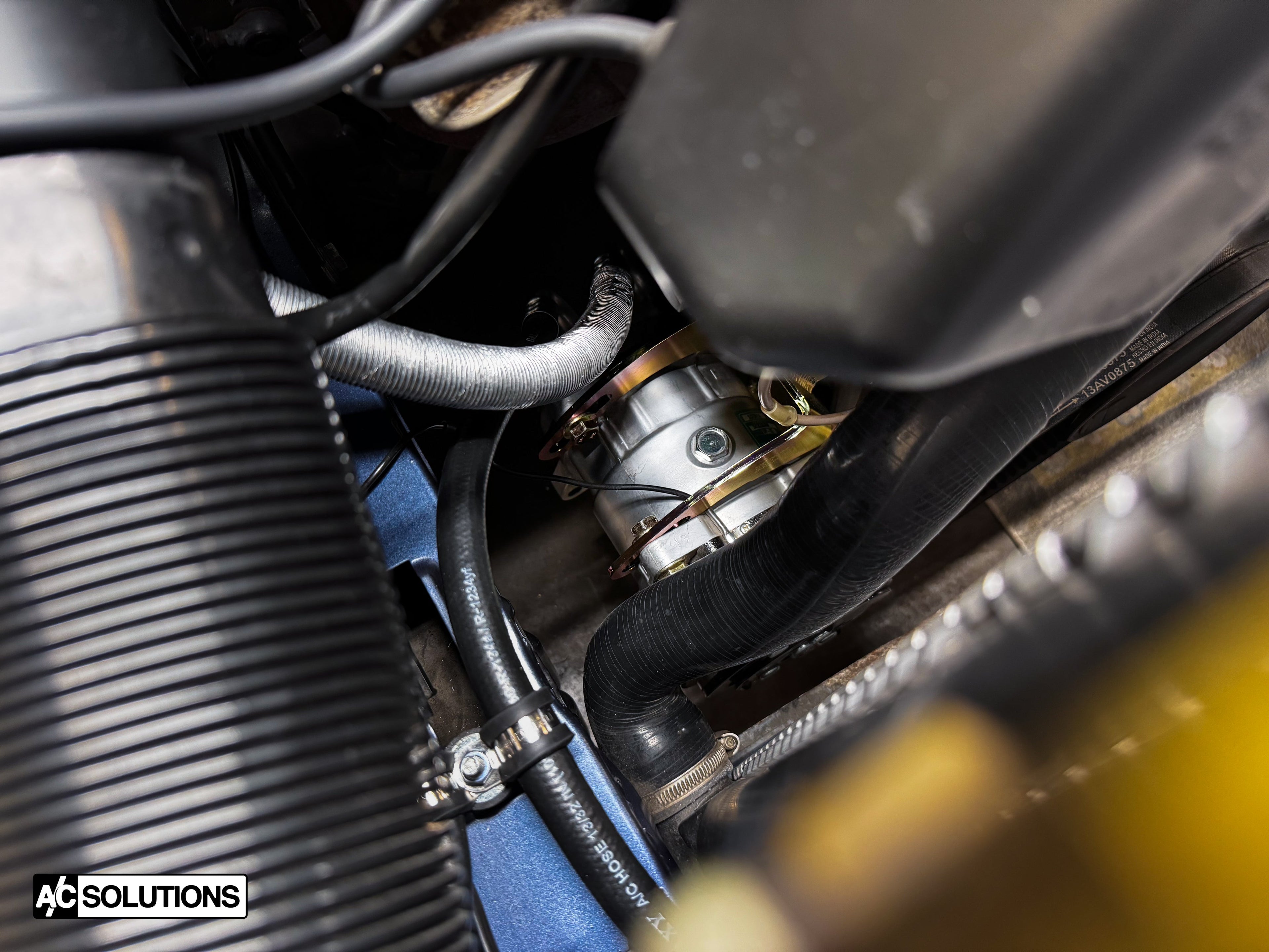 A/C Solutions BMW M20 M30 S38 Sanden Compressor Bracket (E30, E28, E24, etc.)