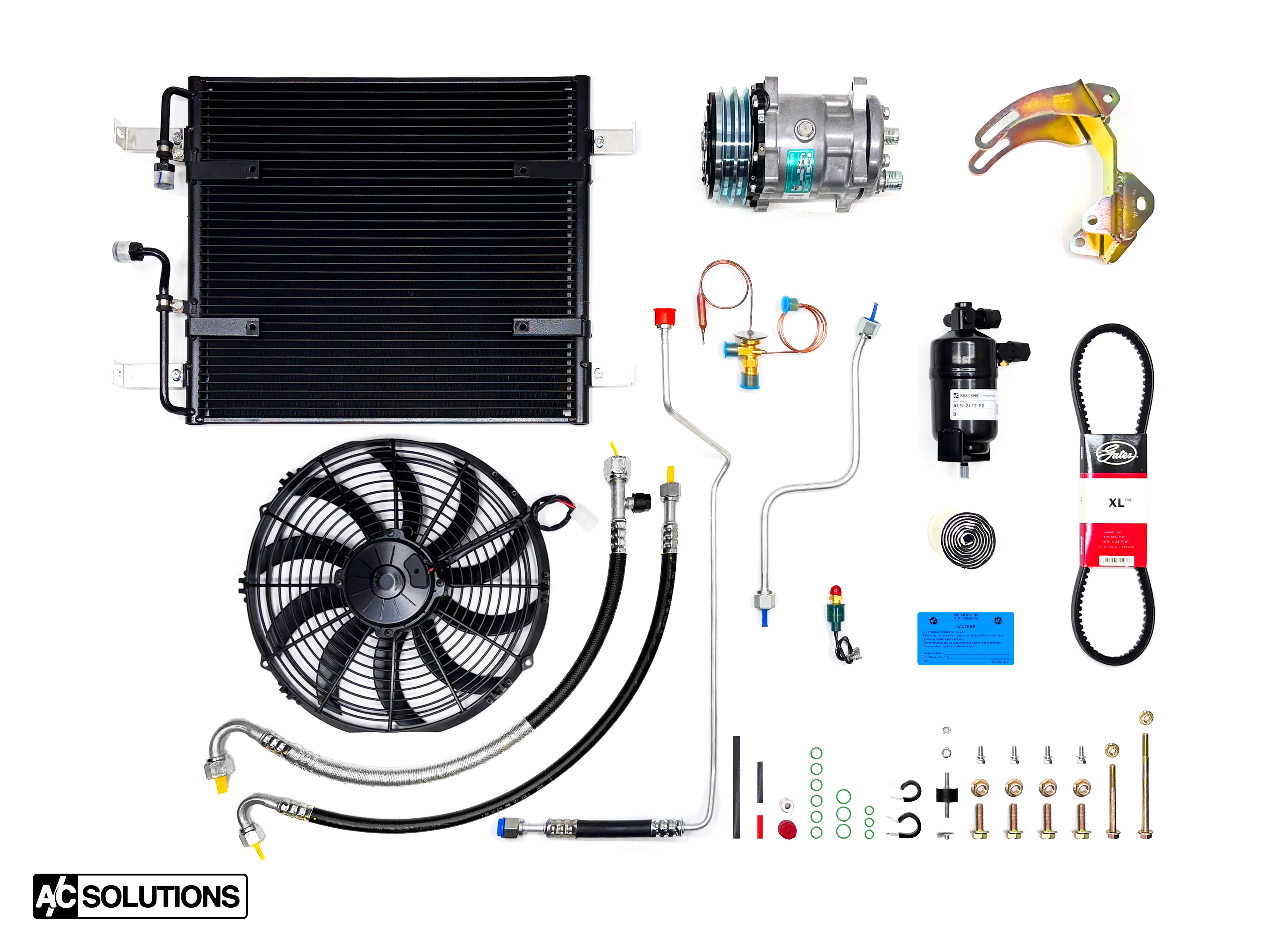 A/C Solutions BMW E28 Complete Conversion Kit – pasha parts