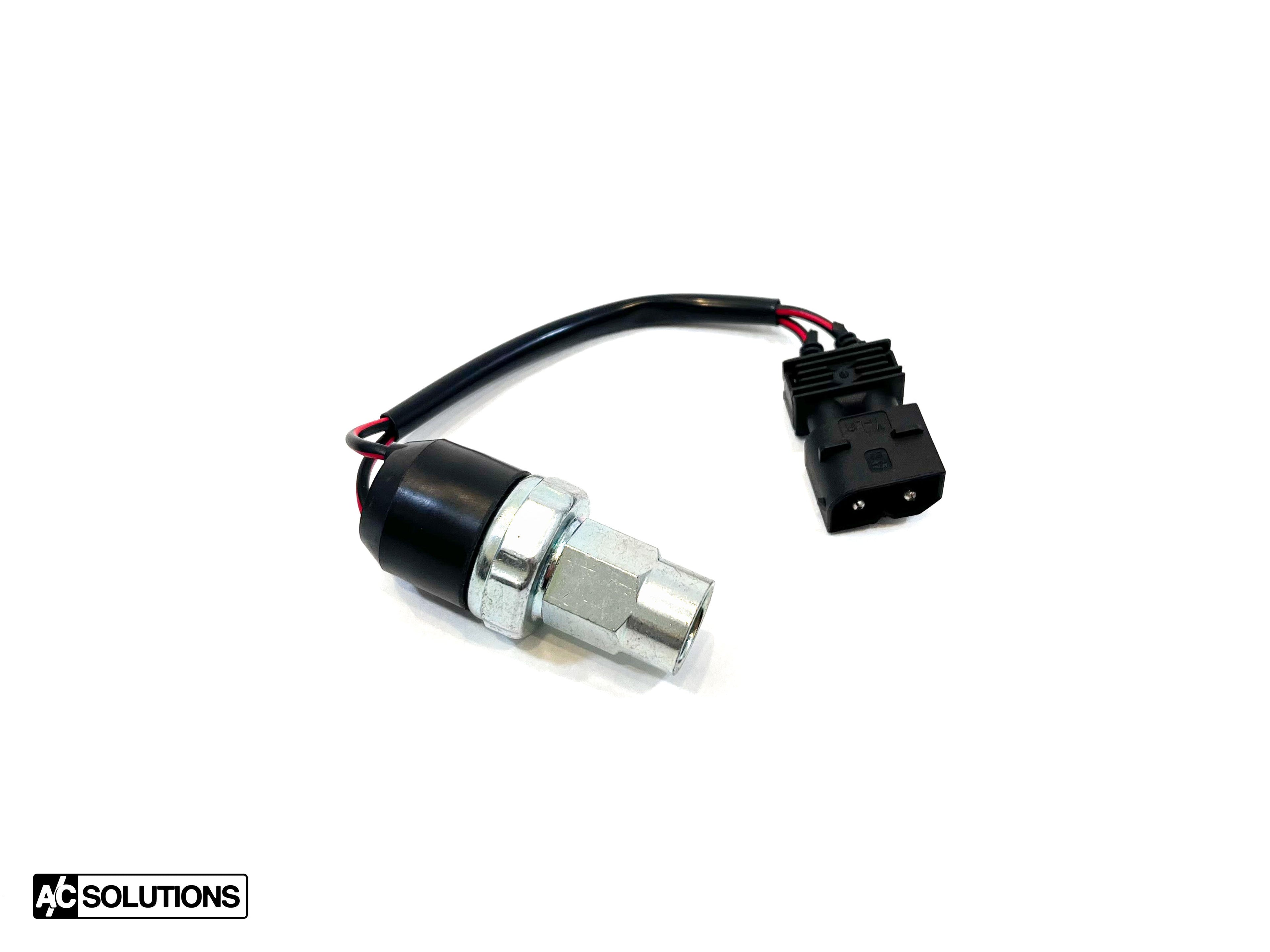A/C Solutions BMW E30 R134a Safety Pressure Switch (black) (64538390971)