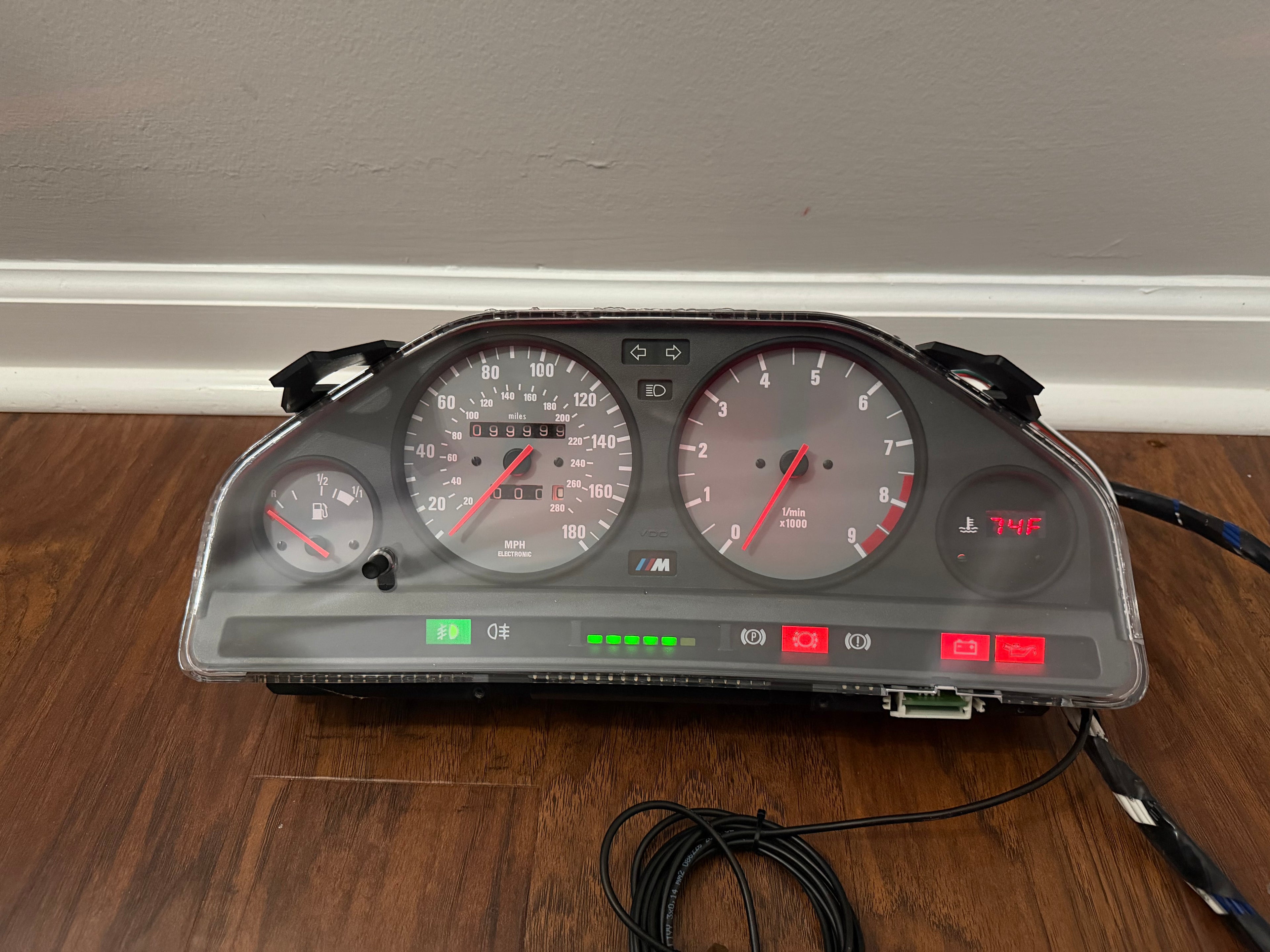 BMW E30 24v Swap Gauge Cluster