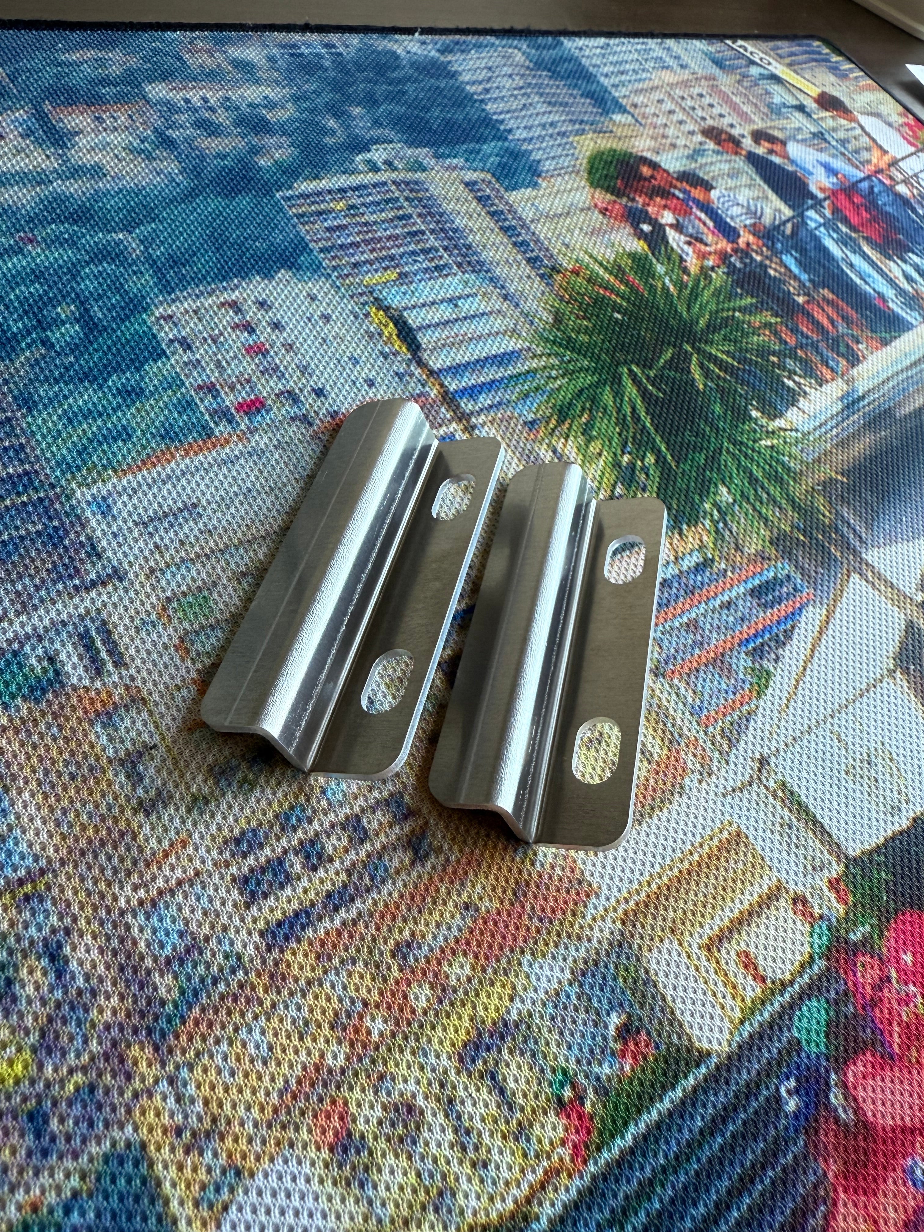 BMW E36 Hartge/UUC Wing Spoiler Z Brackets - Pair