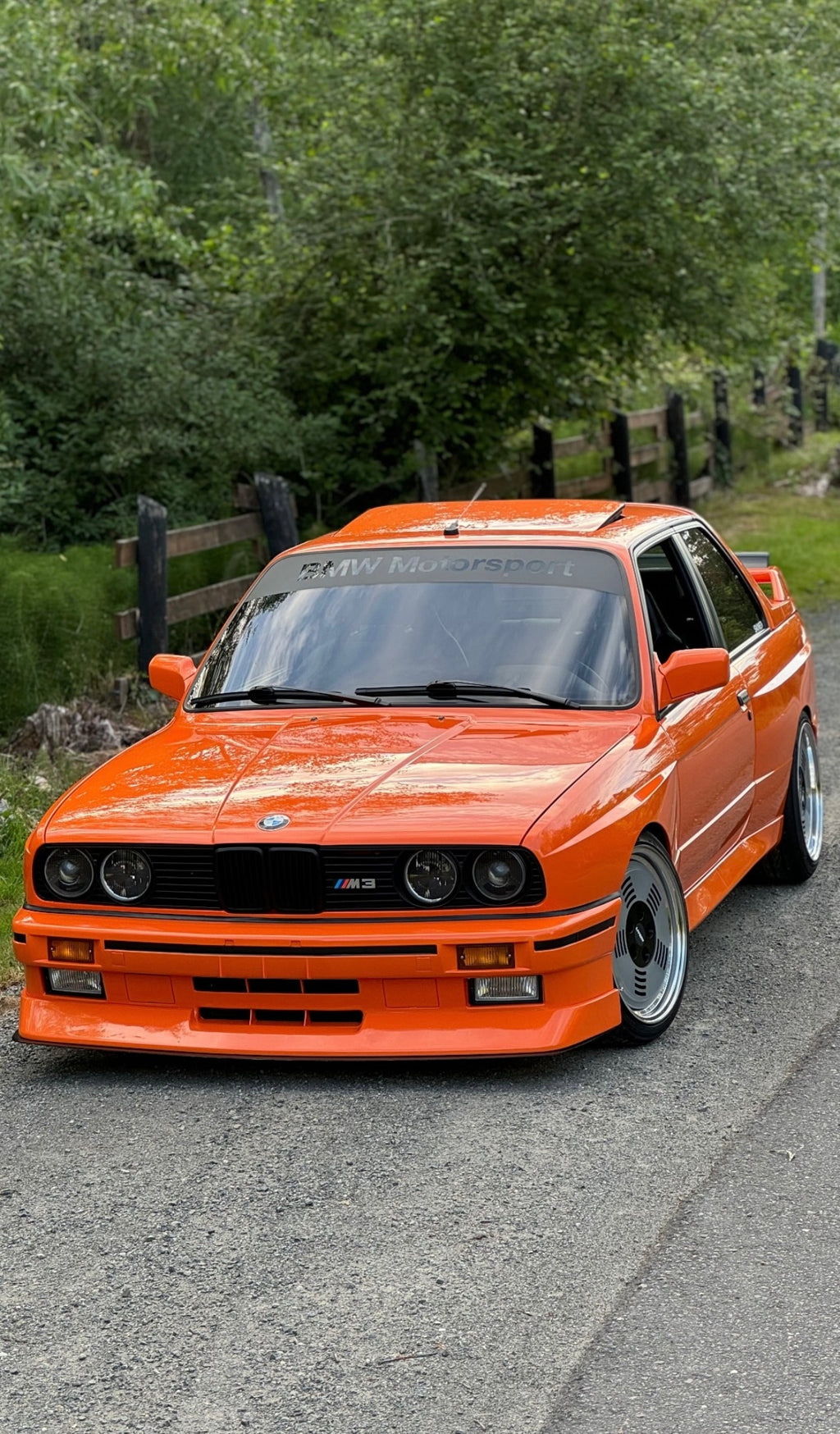 BMW Motorsport Windshield Banner