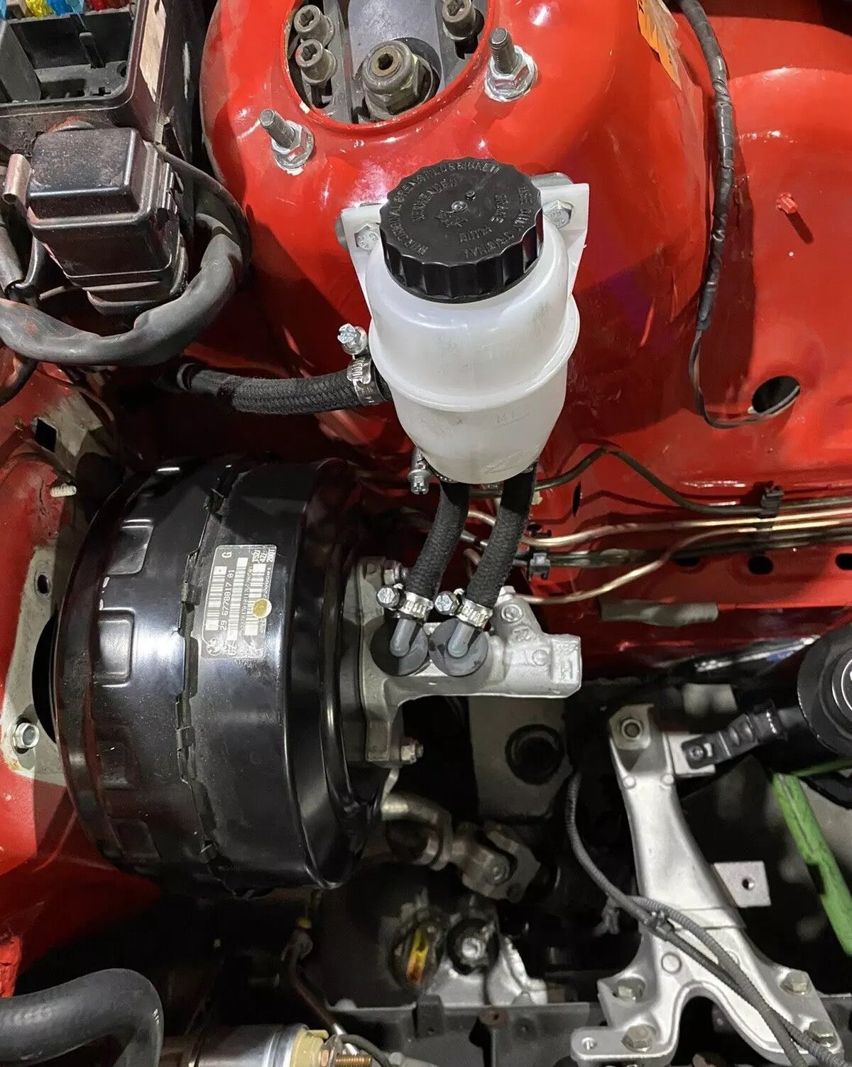 BMW E30 Brake Reservoir Relocation Bracket