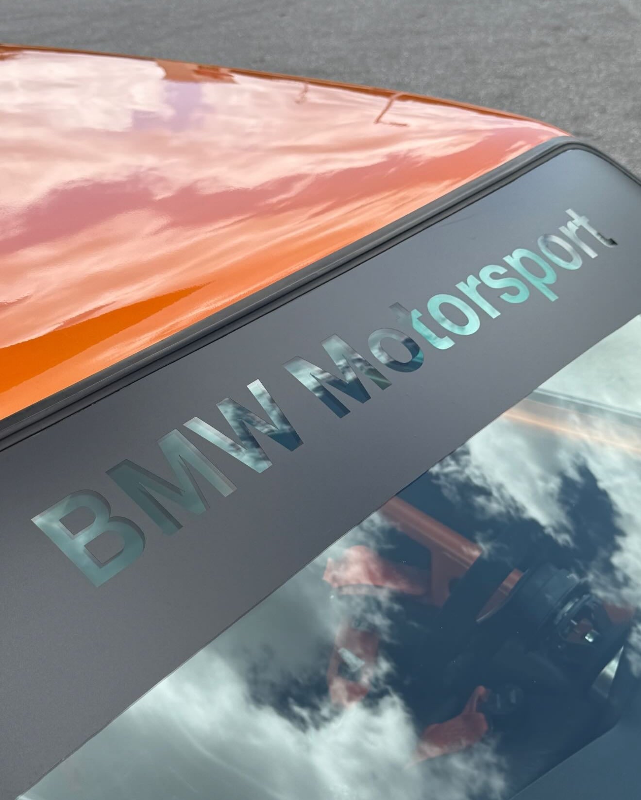 BMW Motorsport Windshield Banner