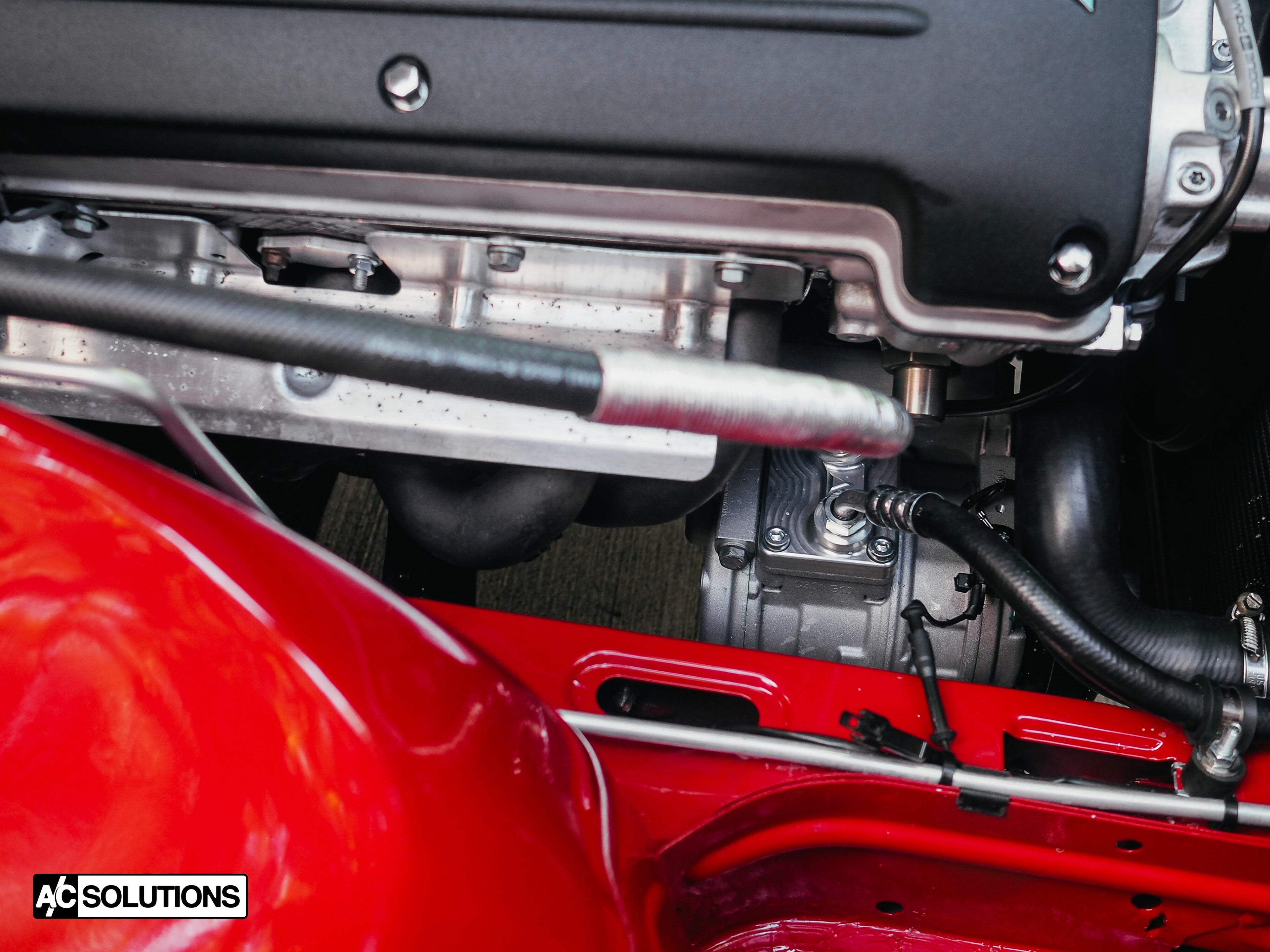 A/C Solutions E28 24v Swap Lines and Manifold Kit (S50, S52, S54, and more)