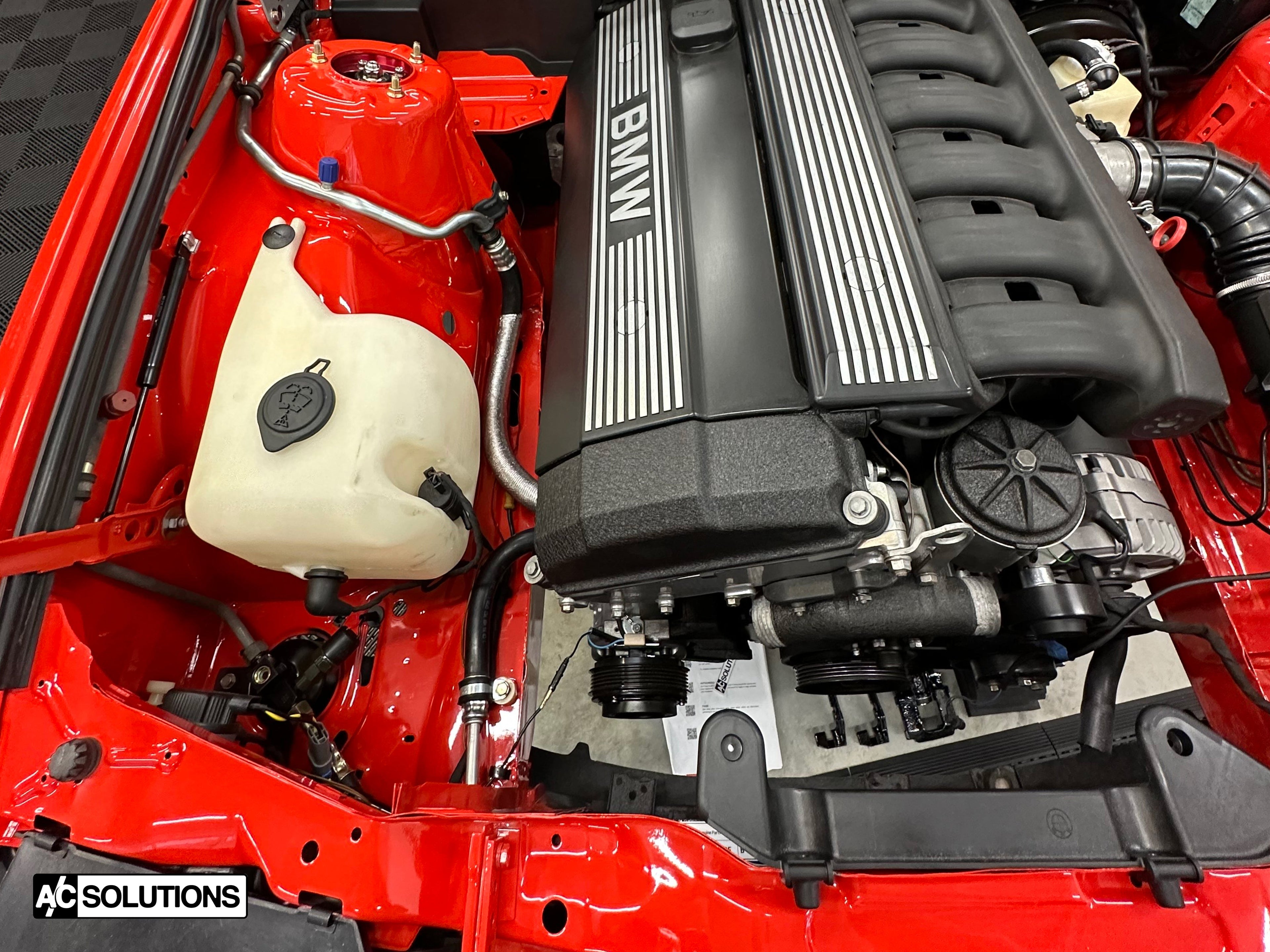 A/C Solutions BMW 24v Swap Denso Compressor Manifold