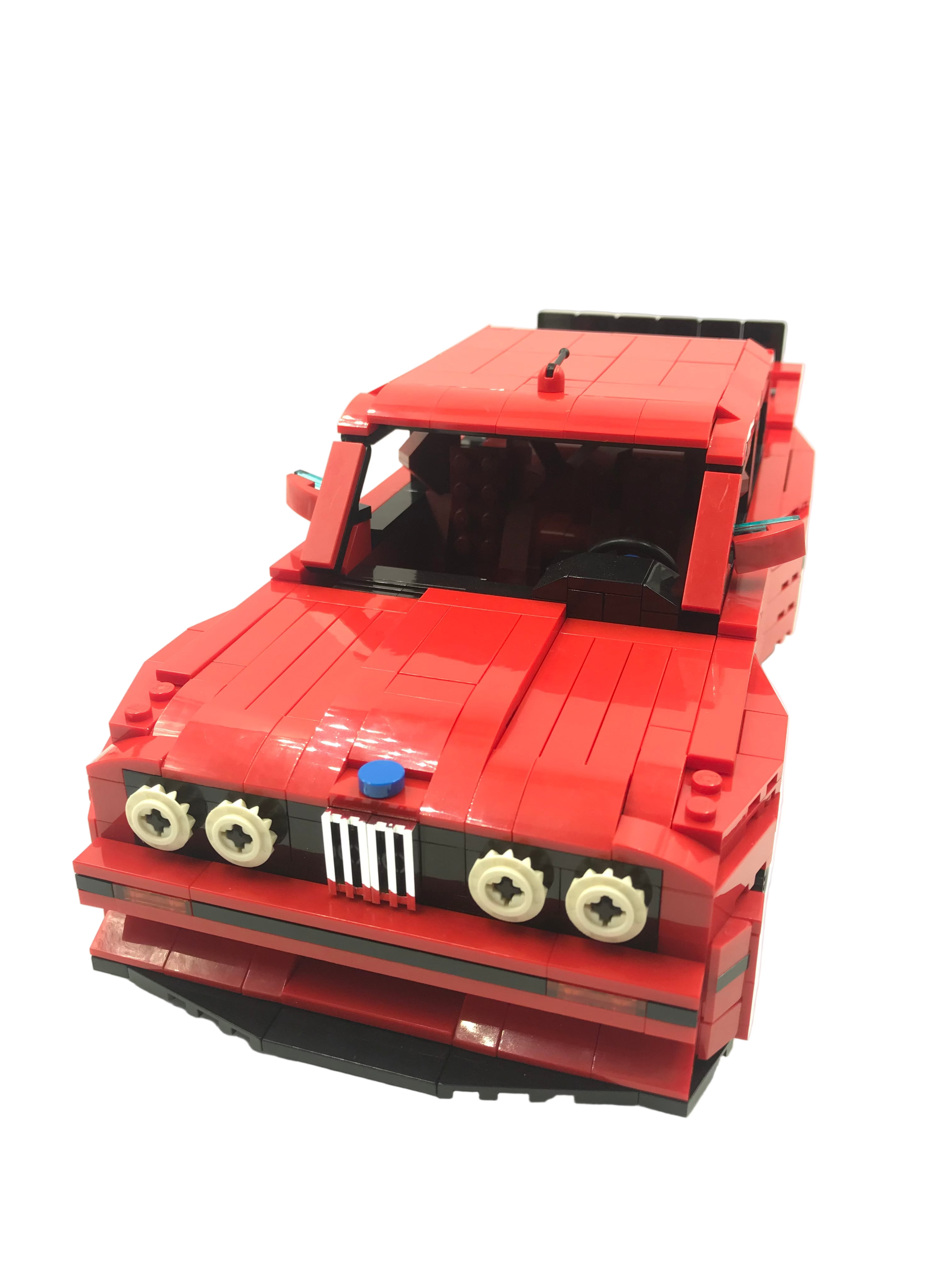 BMW E30 M3 ~800 pcs - Authentic LEGO Parts Build Kit
