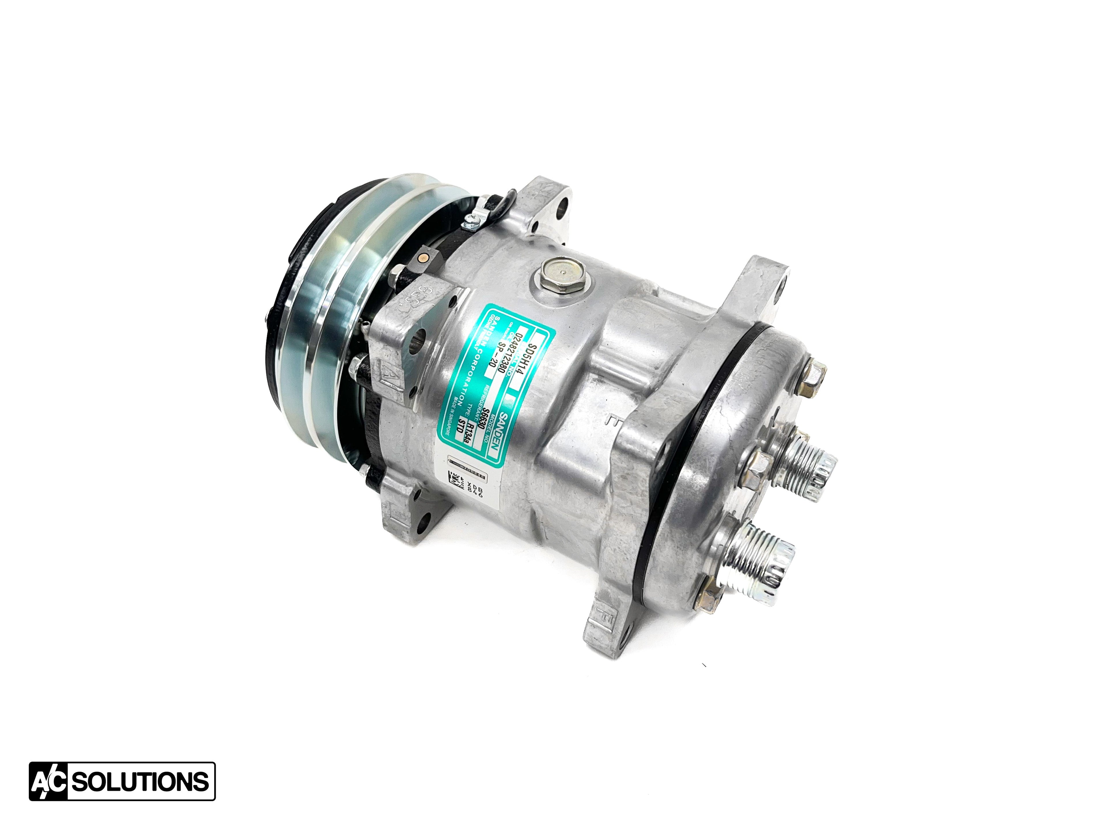Sanden 508 (SD5H14) Compressor (rear exit)